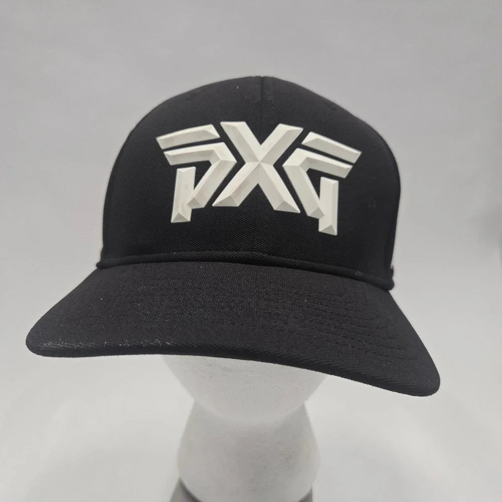 PXG‎ Parsons Xtreme Golf Snapback Hat Black Raised 3D Logo Adjustable Cap OSFM